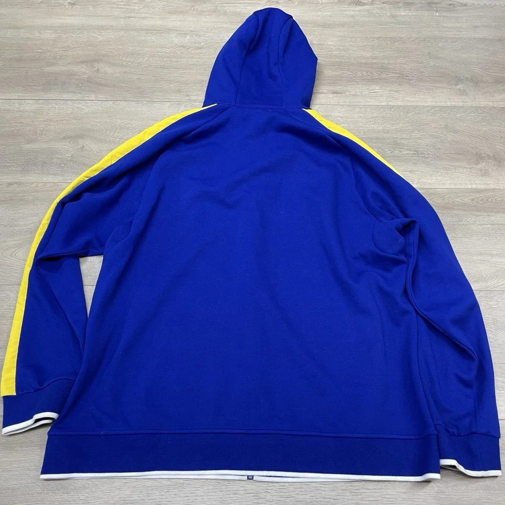 Polo Ralph Lauren Royal Downhill Skier Double Knit Zip Hooded Jacket XXL READ